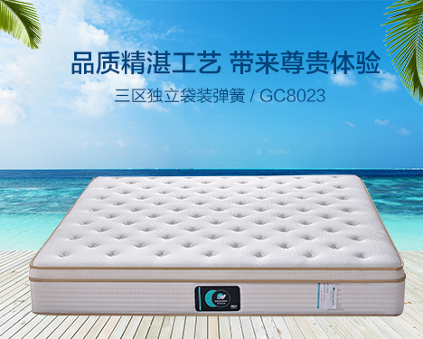 独立弹簧床垫酒店床垫-GC8023水晶